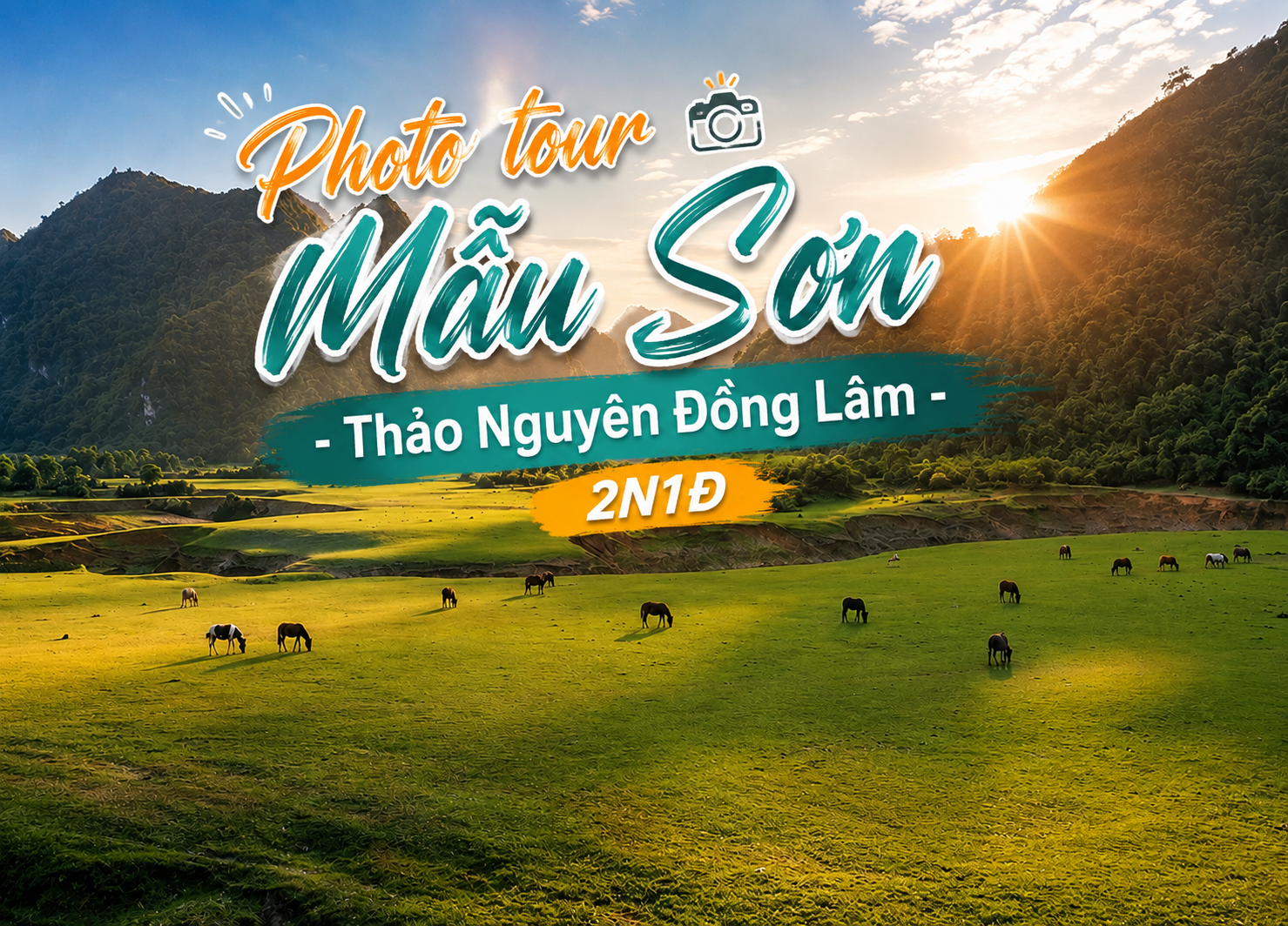 Photo tour Mẫu Sơn - Thảo Nguyên Đồng Lâm 2N1Đ