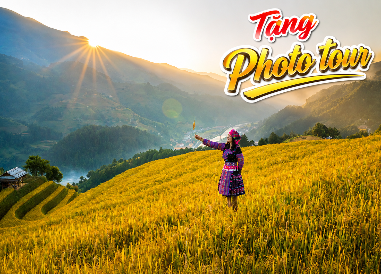 Photo Tour Mù Cang Chải mùa lúa chín 2N1Đ